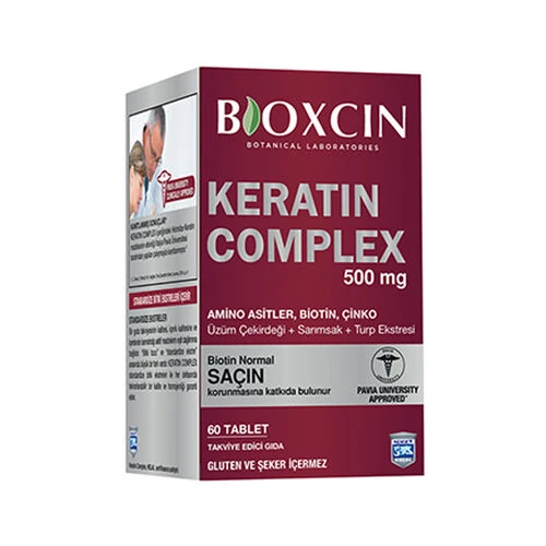 Bioxcin Bioxcin Forte Keratin Complex Tablet Takviye Edici Gıda 60 Tablet