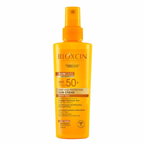 Bioxcin Bioxcin Sun Care Tüm Ciltler için Güneş Spreyi SPF 50+ 200 ml
