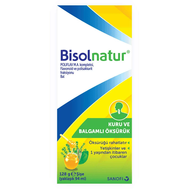 Sanofi Bisolnatur Bitkisel Şurup 128 gr