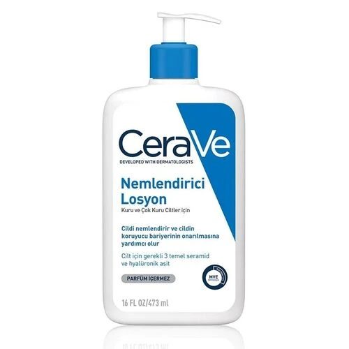 Cerave CeraVe Nemlendirici Yüz ve Vücut Losyonu-Seramid Ve Hyalüronik Asit İçerikli 473 ml