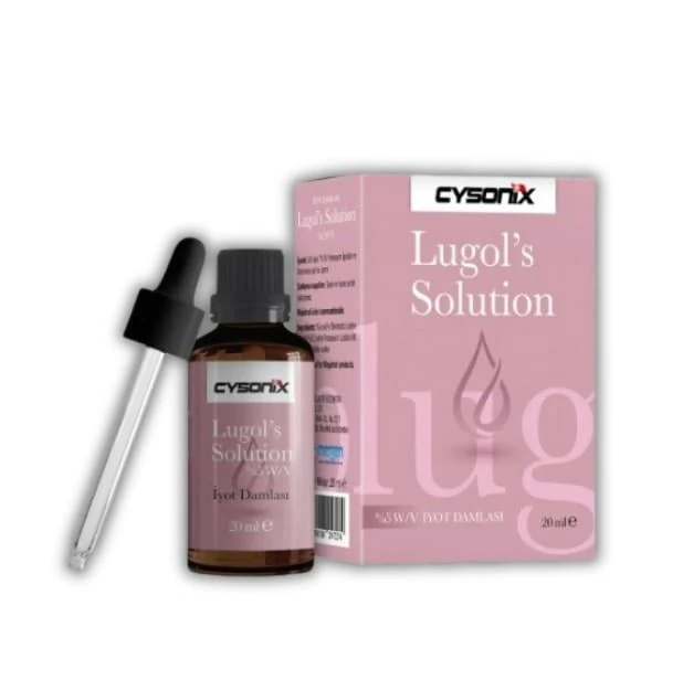 Cysonix Cysonix Lugol %5 Solution İyot Damla 20 ml