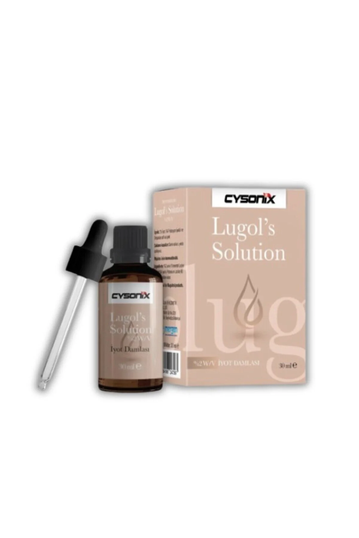 Cysonix Cysonix Lugol's Solution %2 İyot Damla 30 ml