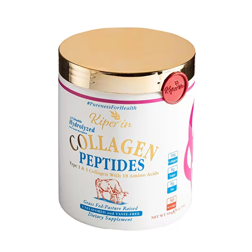 Kiperin Kiperin Collagen Toz Kolajen Peptitleri İçeren Diyet Takviyesi 500 gr