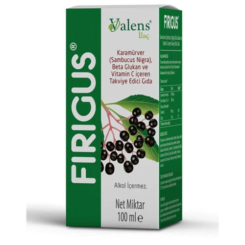 Valens Firigus Beta Glukan ve Vitamin C İçeren Takviye Edici Gıda 100 ml
