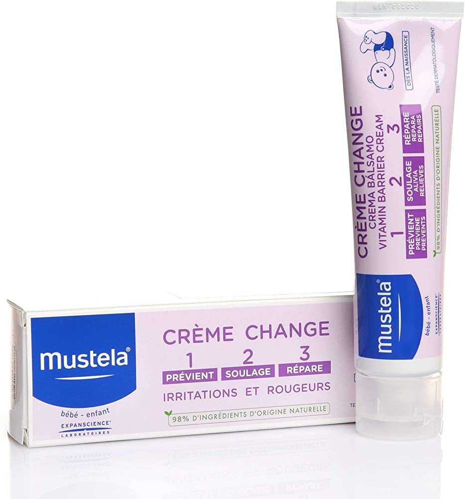 mustela Mustela Mustela Vitamin Barrier Cream 1 2 3 Pişik Kremi 50 ml
