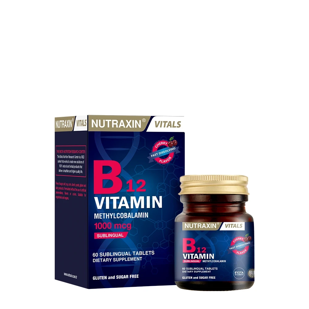 Nutraxin Nutraxin Vitals B12 Vitamin 60 Tablet
