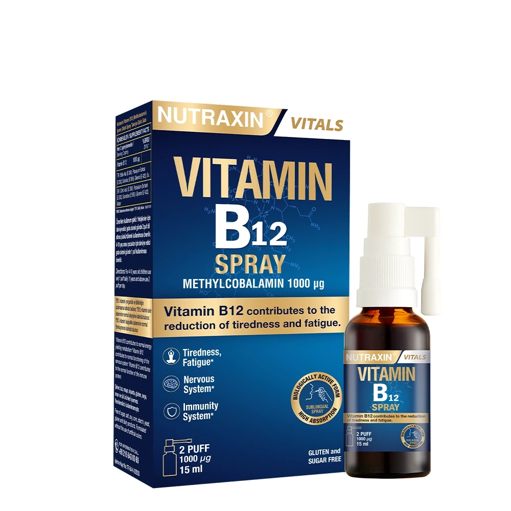 Nutraxin Nutraxin Vitamin B12 Spray 15 ml