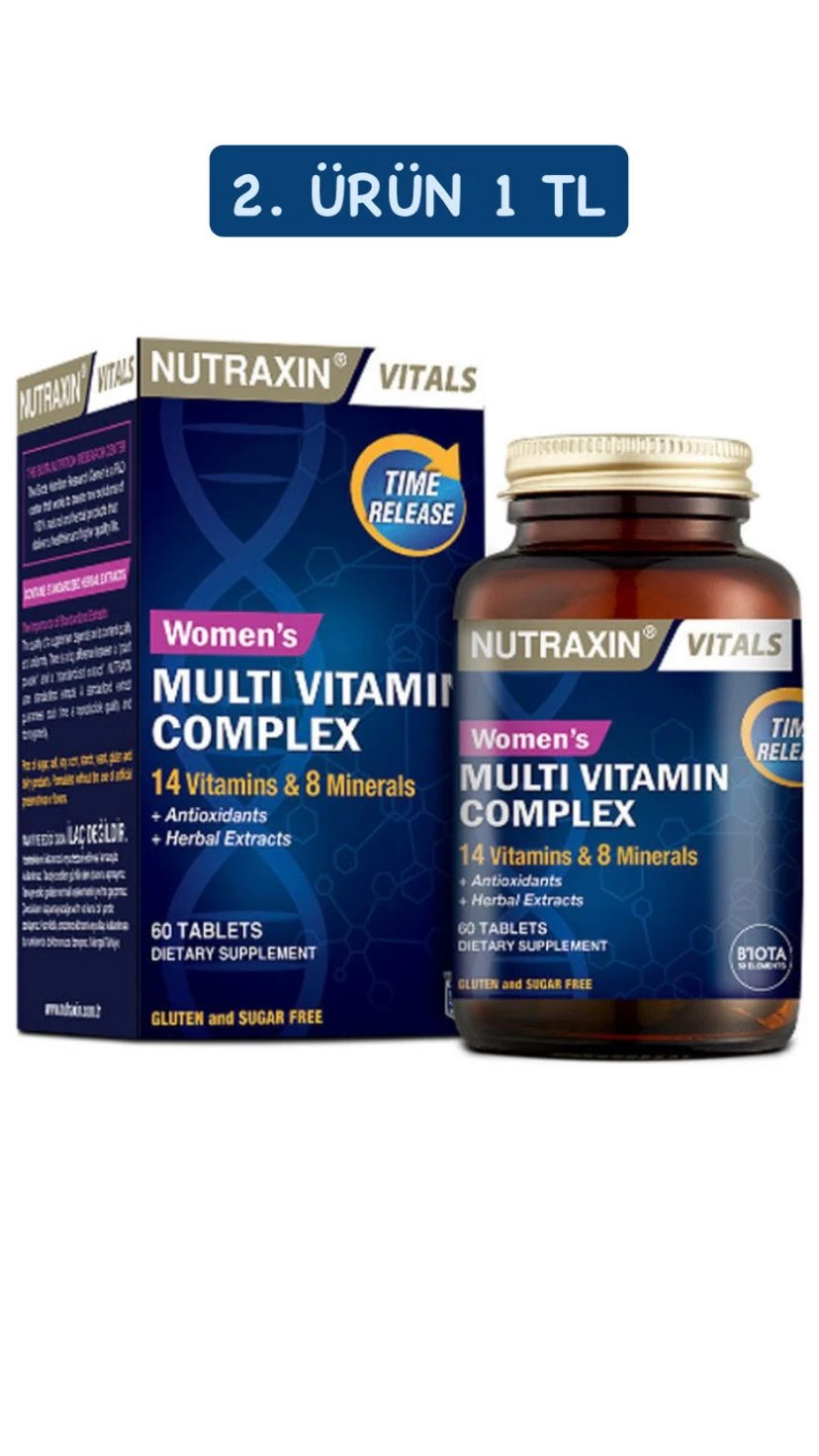 Nutraxin Nutraxin Womens Multi Vitamin Complex 60 Tablets