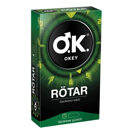 OKEY Okey Rötar Prezervatif 10 adet