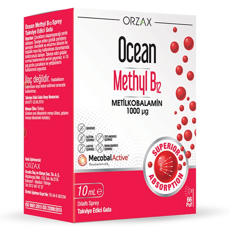 Orzax Orzax Ocean Methyl B12 10 ml