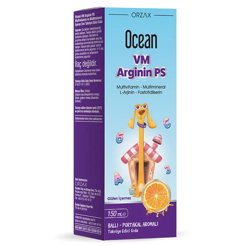 Orzax Orzax Ocean VM Arginin PS Takviye Edici Gıda 150 ml