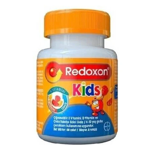 Bayer Redoxon Kids 60 Çiğnenebilir Tablet