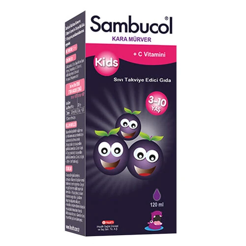 Sambucol Sambucol Kids 120 Ml Likid (Kara Mürver Ekstresi)
